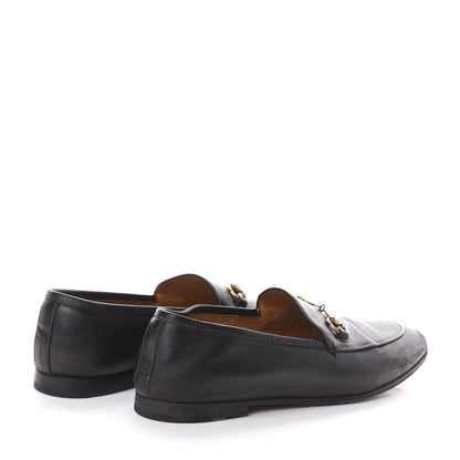 Gucci Calfskin Womens Jordaan Loafers 38 Black 4 of 8
