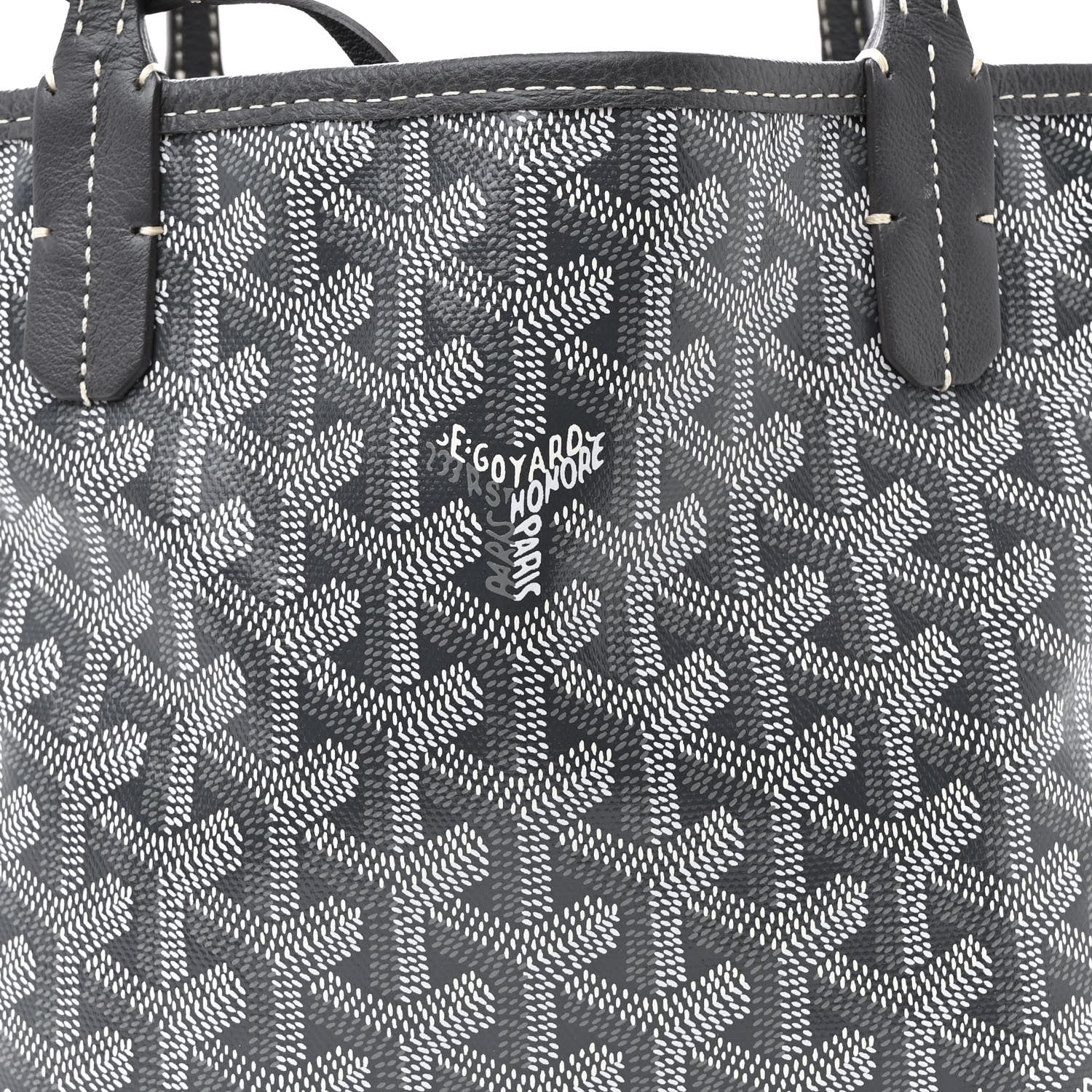Goyard Goyardine Reversible Mini Anjou Grey 12 of 17