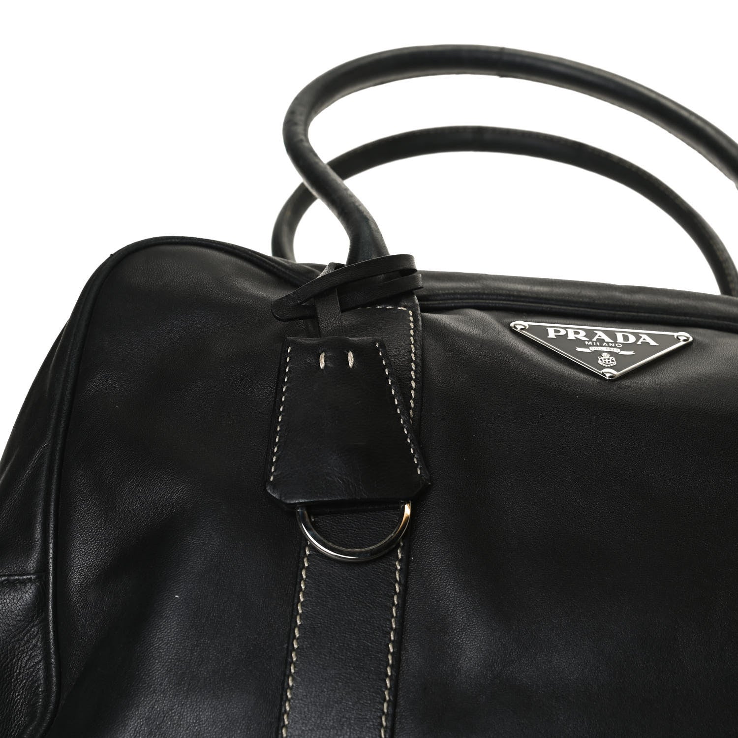 Prada Nappa Hydra Shoulder Bag Black 13 of 20