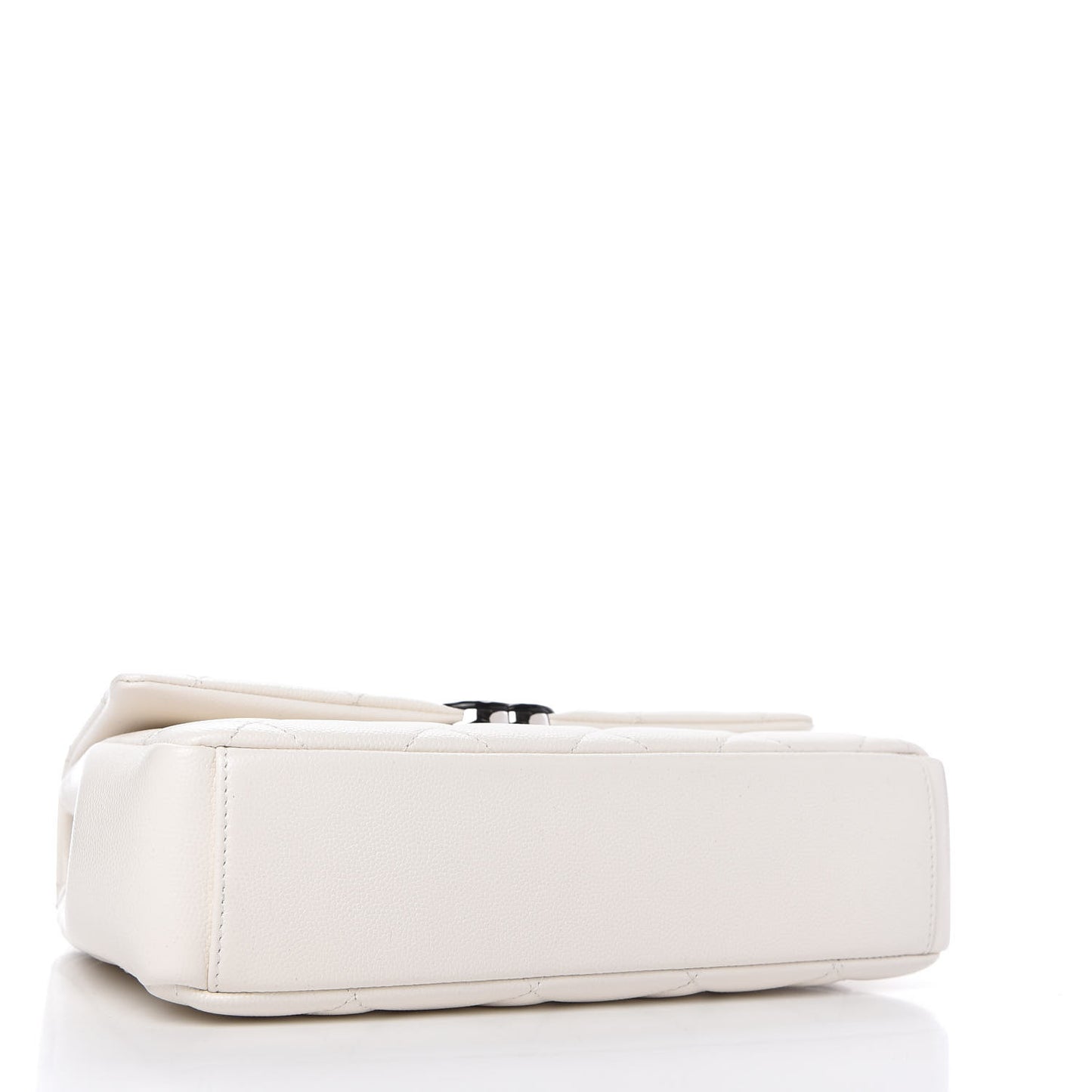 Caviar Quilted My Everything Flap White Black