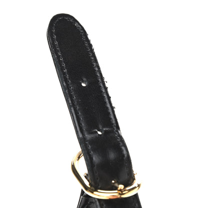 Gucci Boarded Dyana Lux Calfskin Small Jackie 1961 Hobo Black 8 of 11