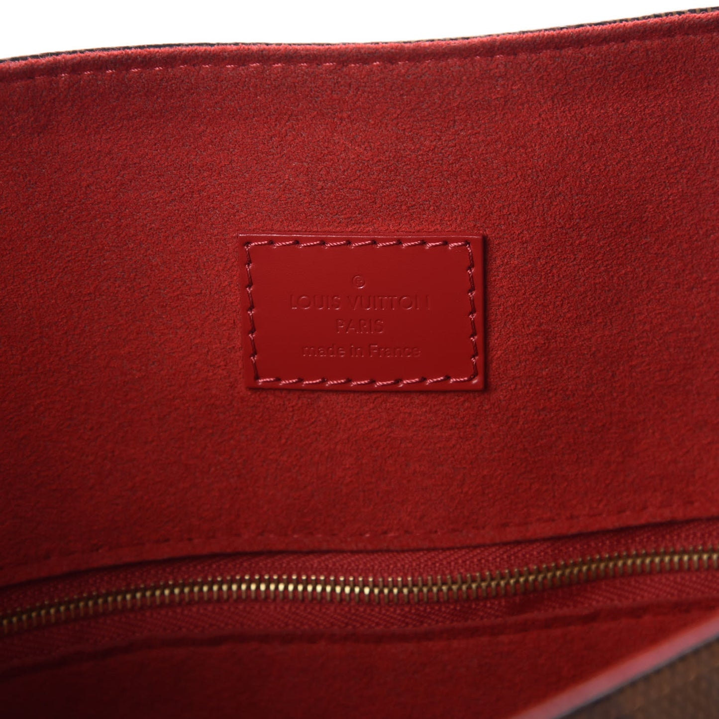 Damier Ebene Caissa Hobo Cherry