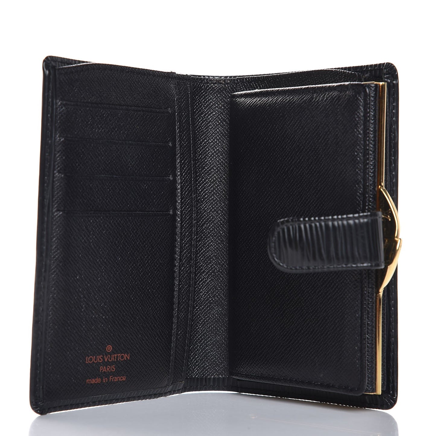 Epi French Purse Wallet Black