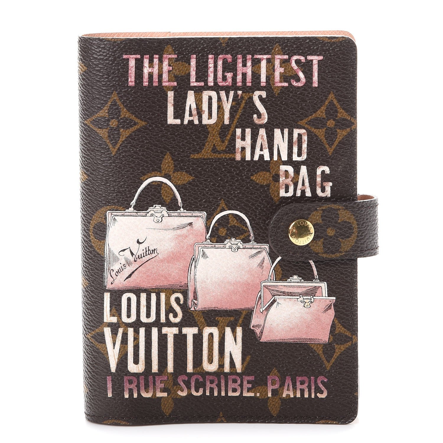 Louis Vuitton Monogram Affiche Small Ring Agenda Cover 1 of 8