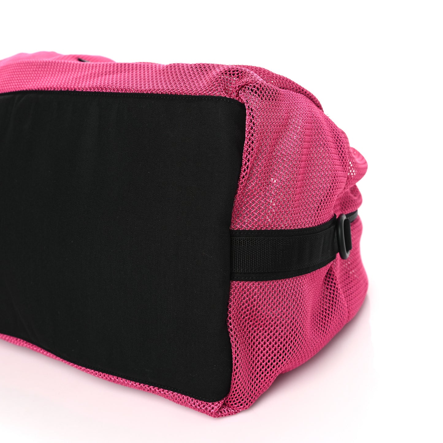 Nylon Mesh Duffle Bag Fuchsia