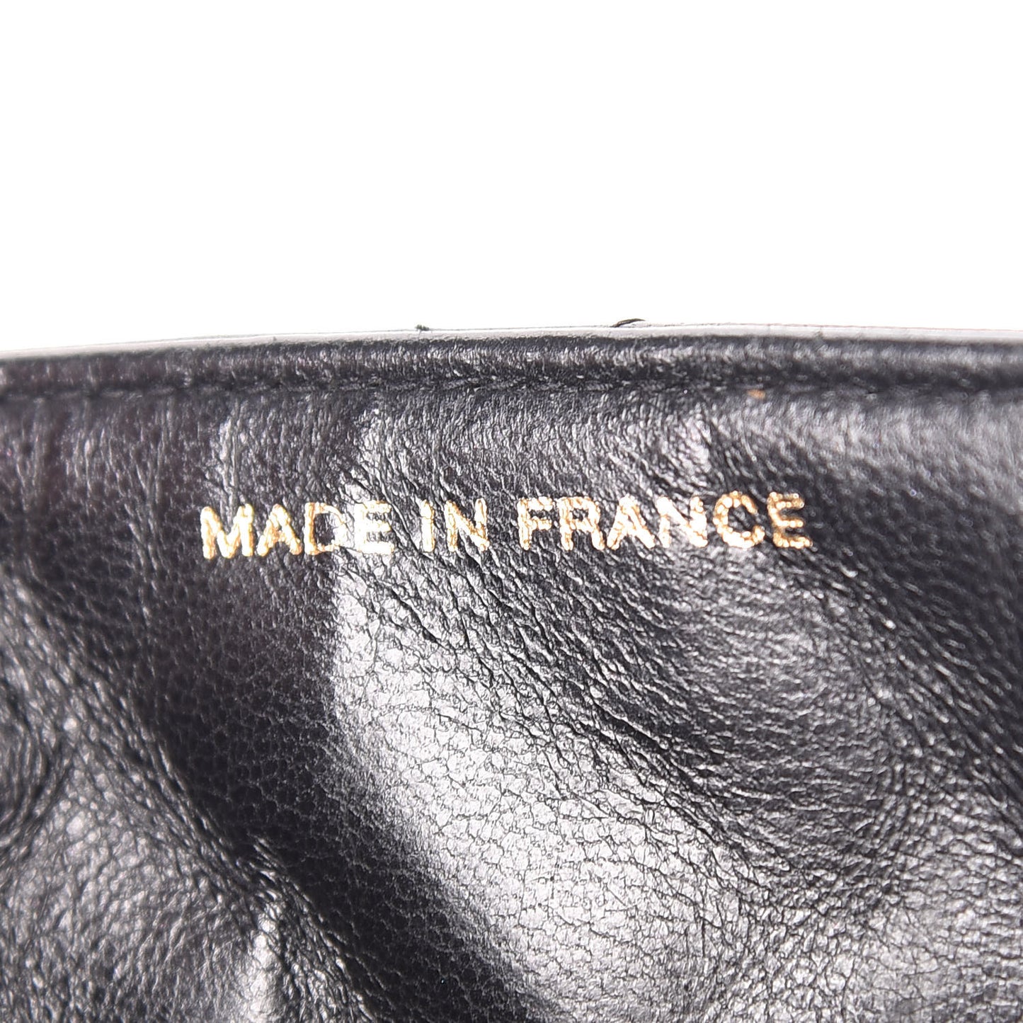 Lambskin Quilted Shoulder Bag Black