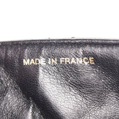 Chanel Lambskin Quilted Shoulder Bag Black 7 of 22