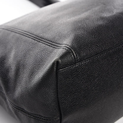 Chanel Caviar CC Shoulder Bag Black 10 of 13