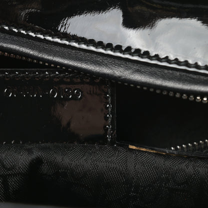 Christian Dior Patent Cannage Large Lady Dior Black 7 of 10