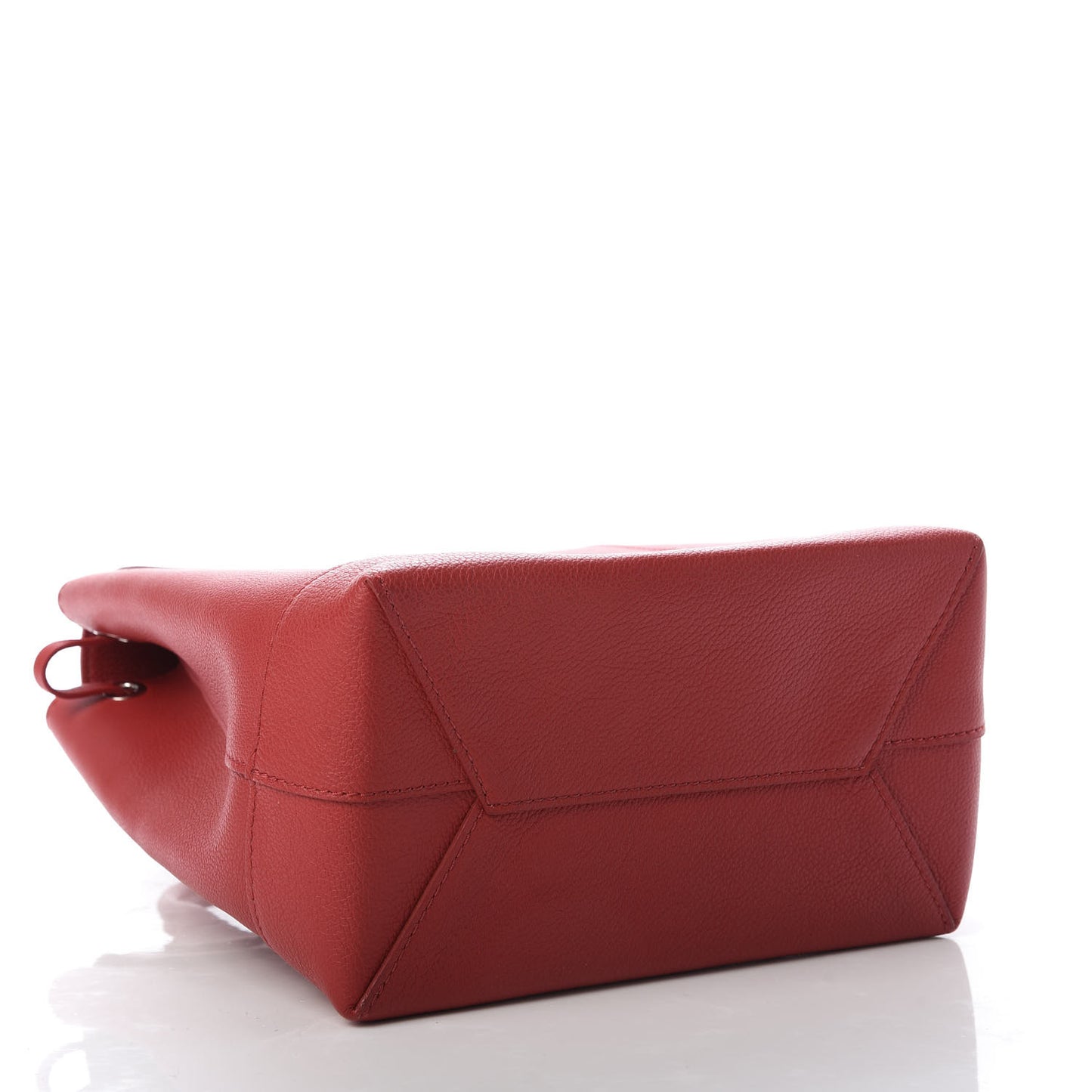 Soft Calfskin Lockme Backpack Rubis