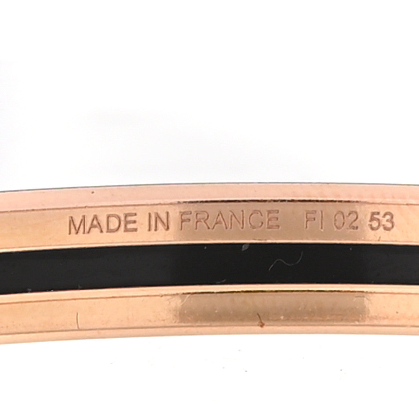 Hermes Enamel Narrow Bracelet 65 5 of 5