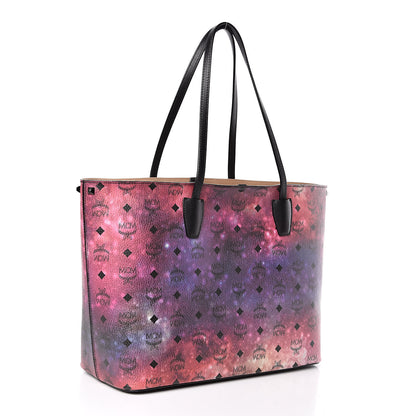 MCM Galaxy Visetos Medium Shopper Tote Multicolor 4 of 10