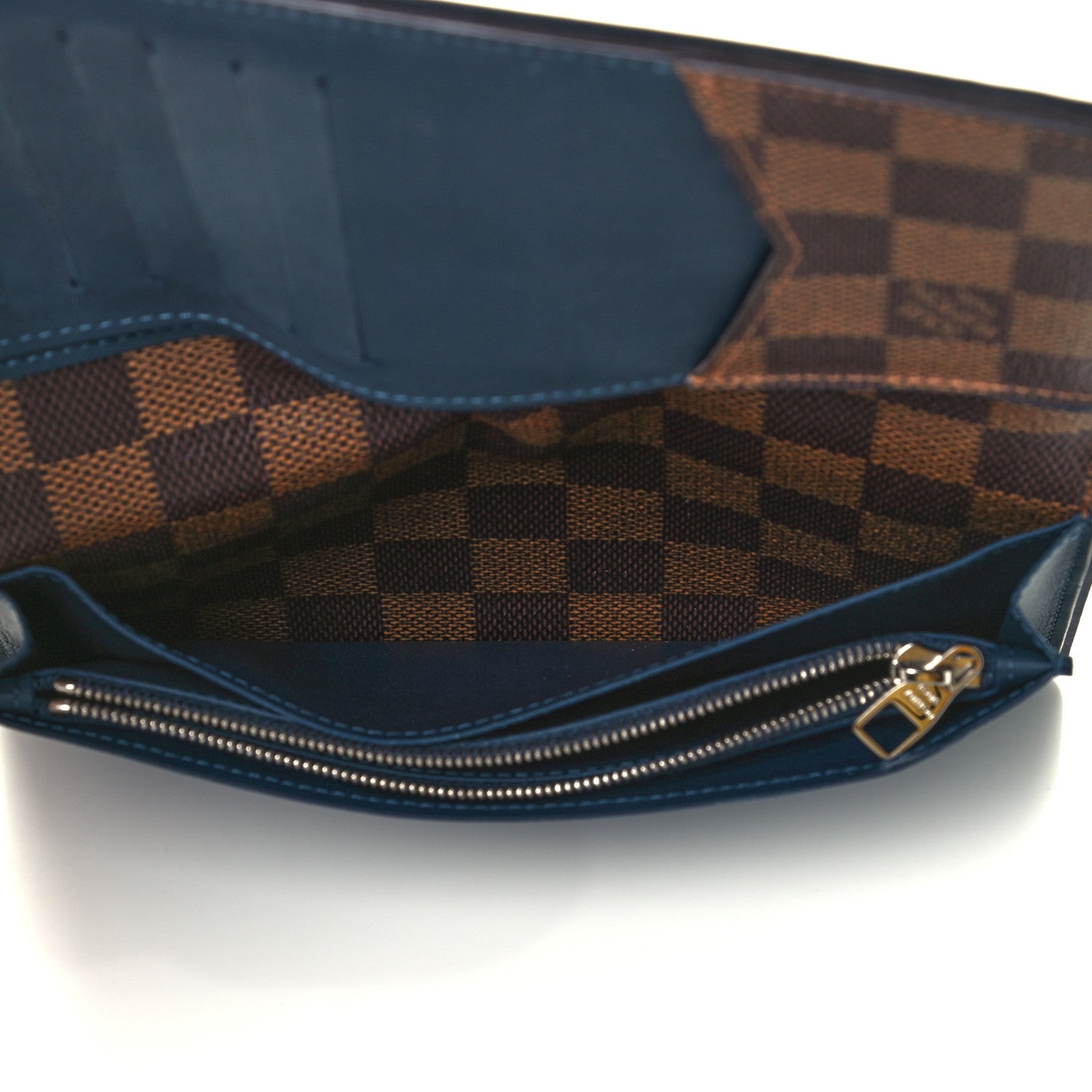 Louis Vuitton Damier Ebene Wallet Marine 7 of 11