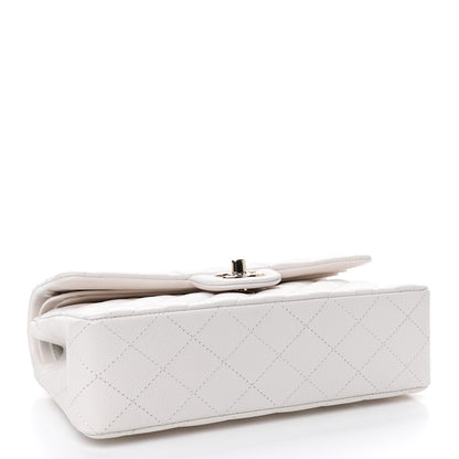 Chanel Caviar Quilted Small Double Flap White 3 of 4