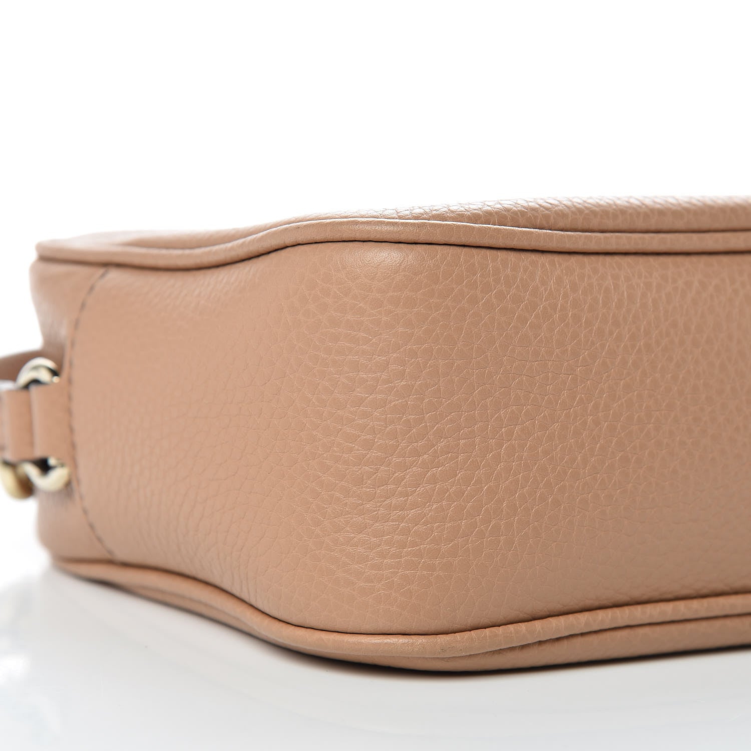 Gucci Pebbled Calfskin Small Soho Disco Bag Rose Beige 8 of 9