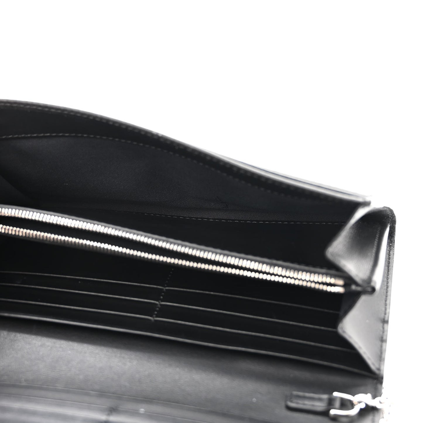 Vitello Liberty Fun Fair Studded Continental Wallet On Chain Black Multicolor