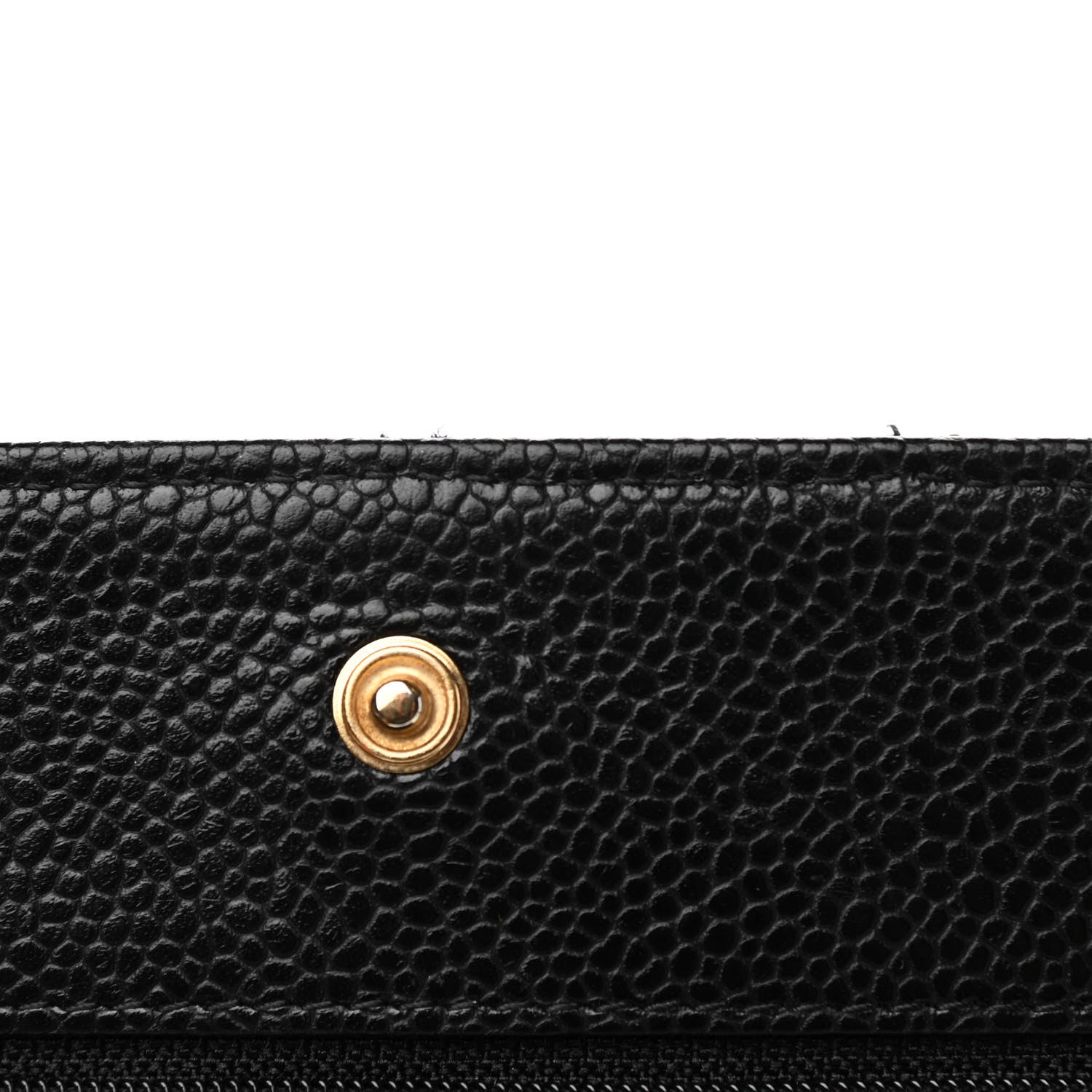 Chanel Caviar Quilted Wallet On Chain WOC Black 10 of 13