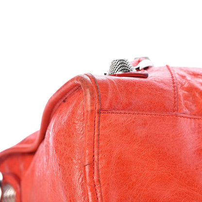 Balenciaga Chevre Giant 21 Silver Hardware City Tomate 21 of 24