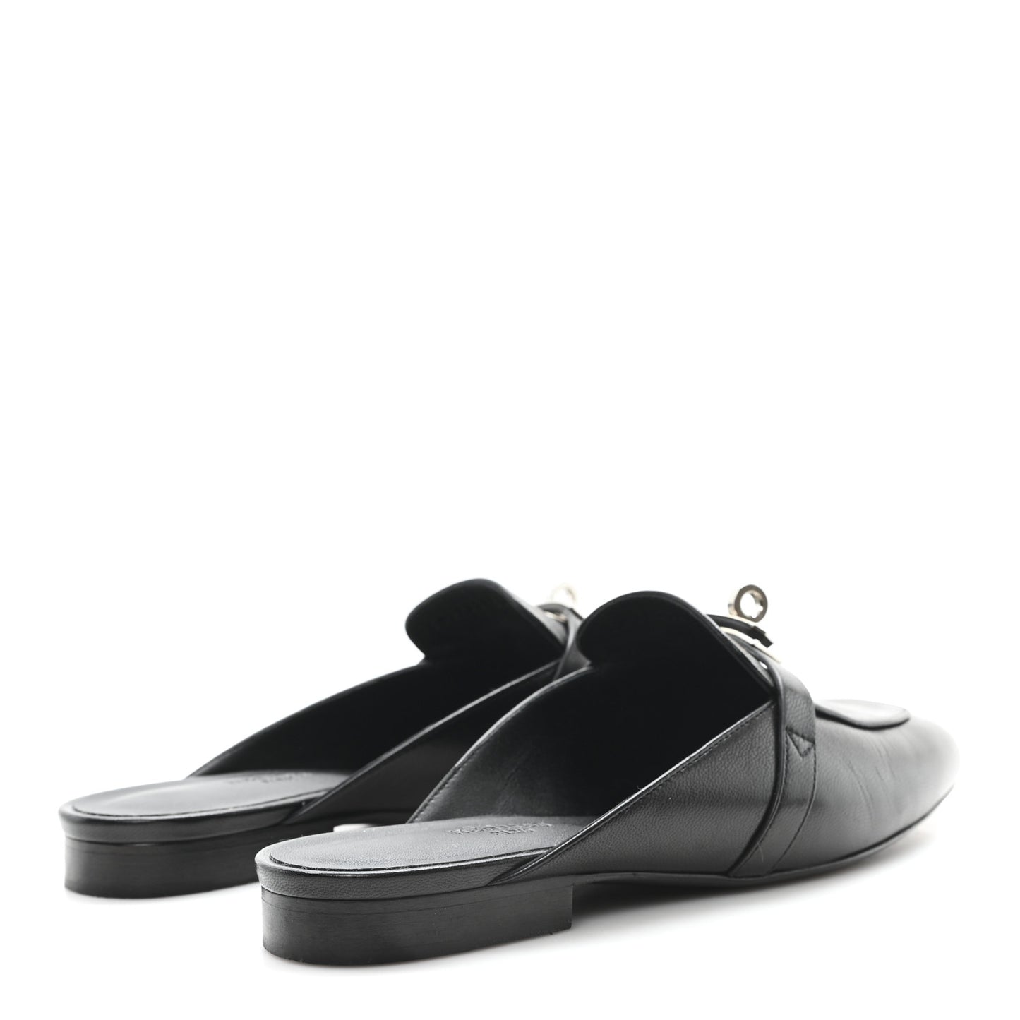 Goatskin Oz Mules 37 Black