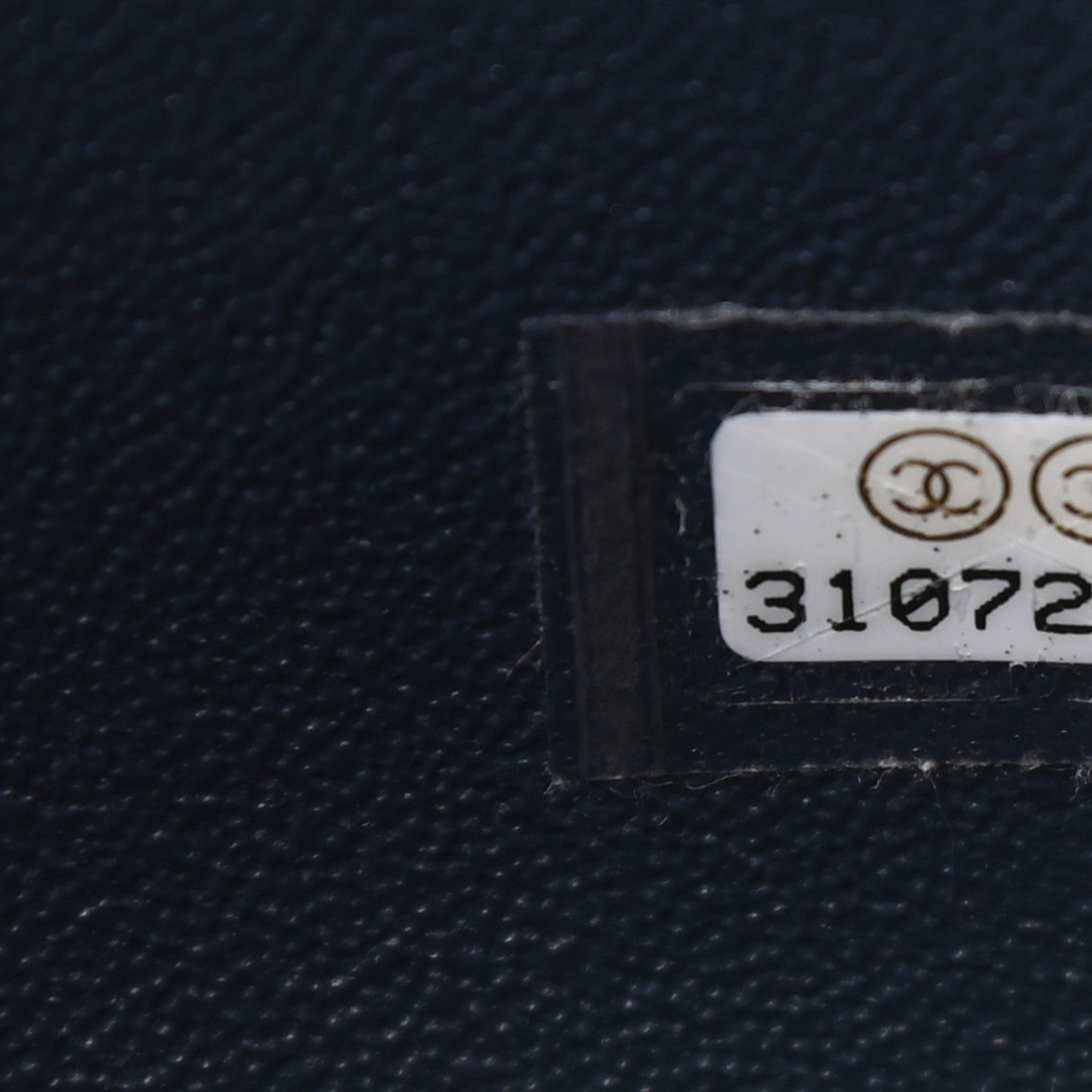 Chanel Lambskin Quilted Mini Rectangular Flap Dark Blue 6 of 9