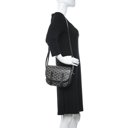 Goyard Goyardine Belvedere PM Messenger Bag Black 3 of 5