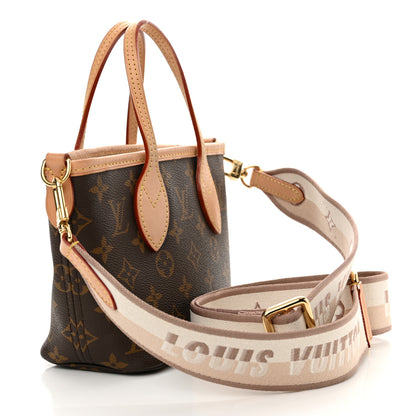 Louis Vuitton Monogram Neverfull BB Beige 3 of 14