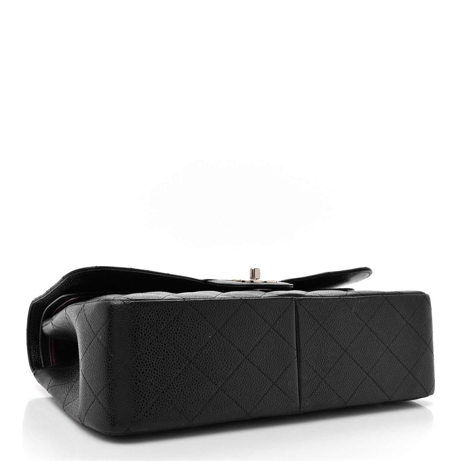 Chanel Caviar Quilted Jumbo Double Flap Black 4 of 12