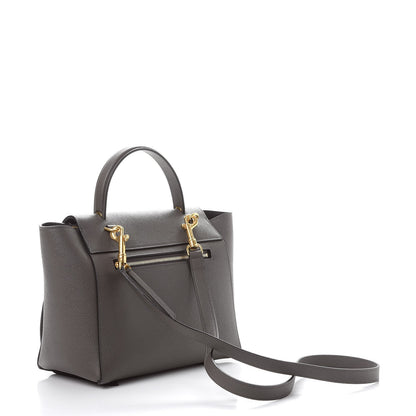 Celine Grained Calfskin Micro Belt Bag Grey 3 of 8