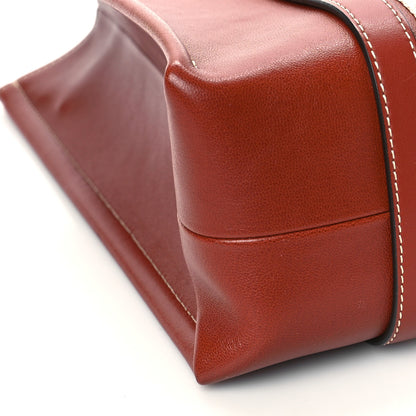 Chloe Calfskin Medium Woody Ribbon Tote Sepia Brown 8 of 10