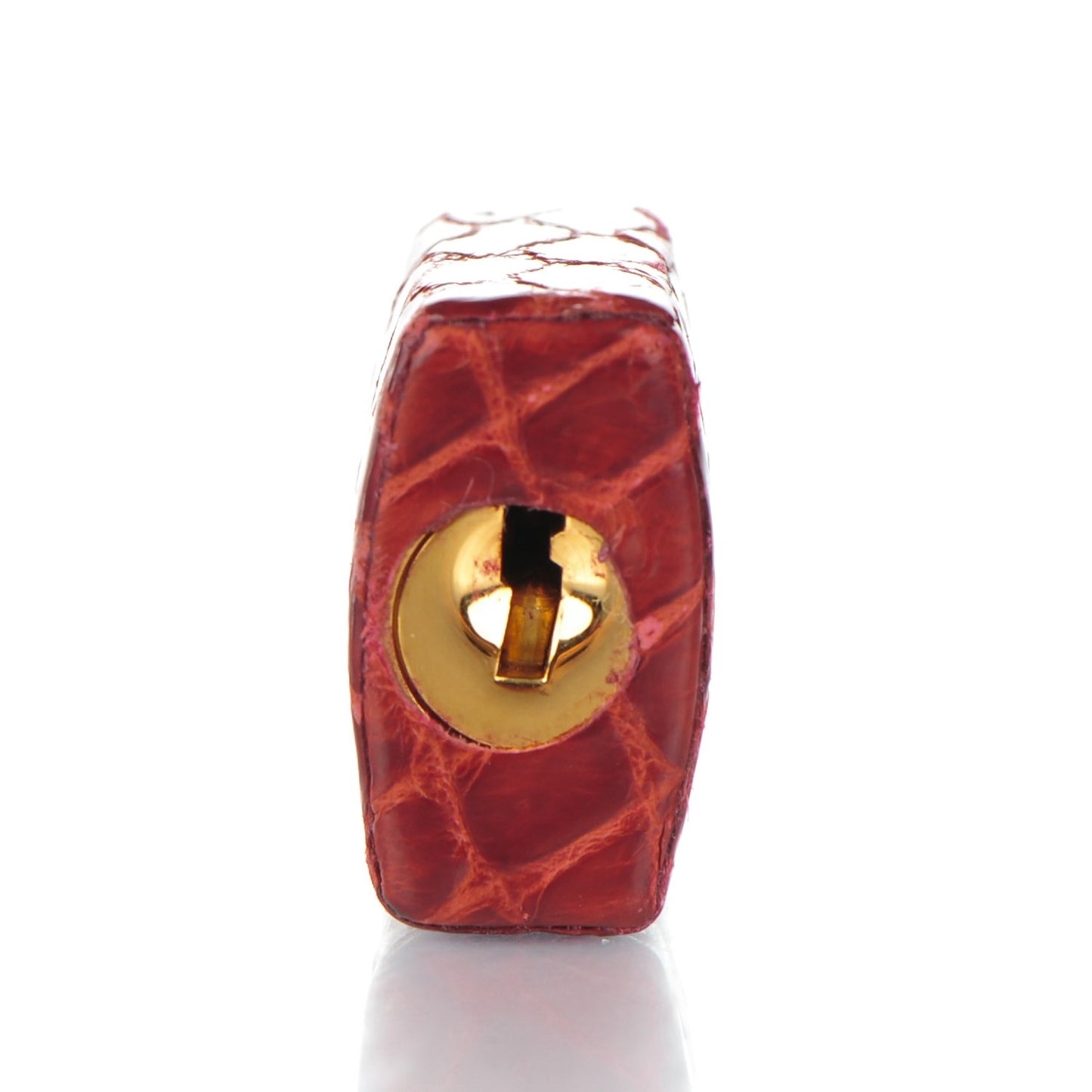 Shiny Porosus Crocodile Horseshoe Birkin 35 Rouge H Graphite