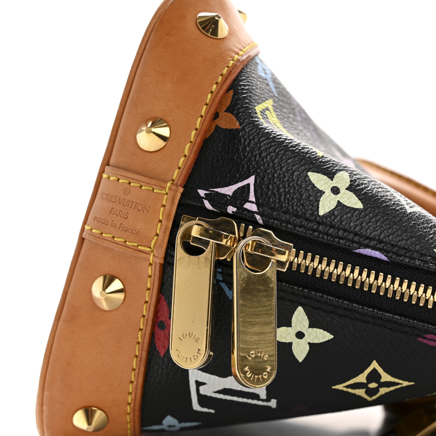 Louis Vuitton Monogram Multicolor Alma Black 11 of 17
