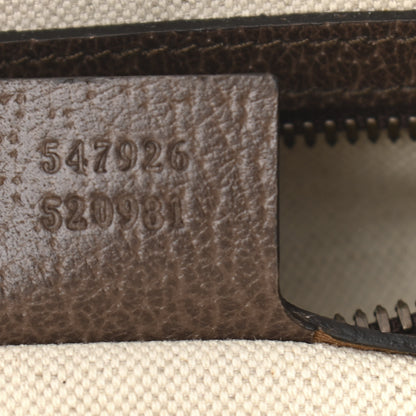 Gucci GG Supreme Monogram Web Small Ophidia Messenger Bag Brown 7 of 10