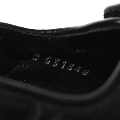 Chanel Lambskin Velcro Dad Sandals 39 Black 10 of 10