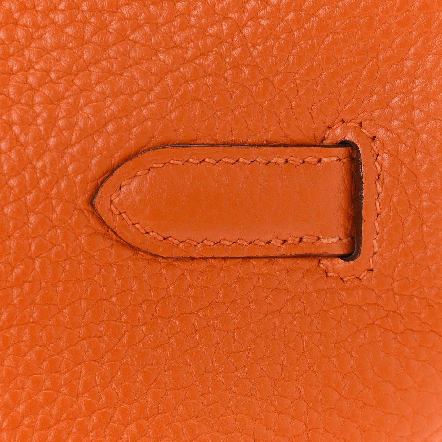 Togo Birkin 35 Orange