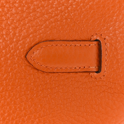 Hermes Togo Birkin 35 Orange 8 of 34