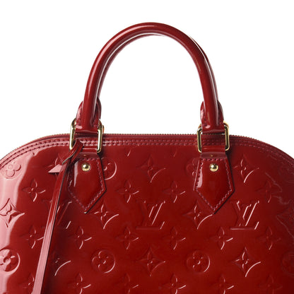 Louis Vuitton Vernis Alma PM Pomme D'Amour 11 of 11