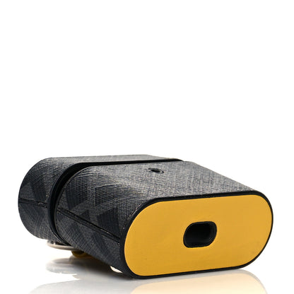 Fendi Coated Canvas FF Airpods Pro Case Black Yellow 3 of 7