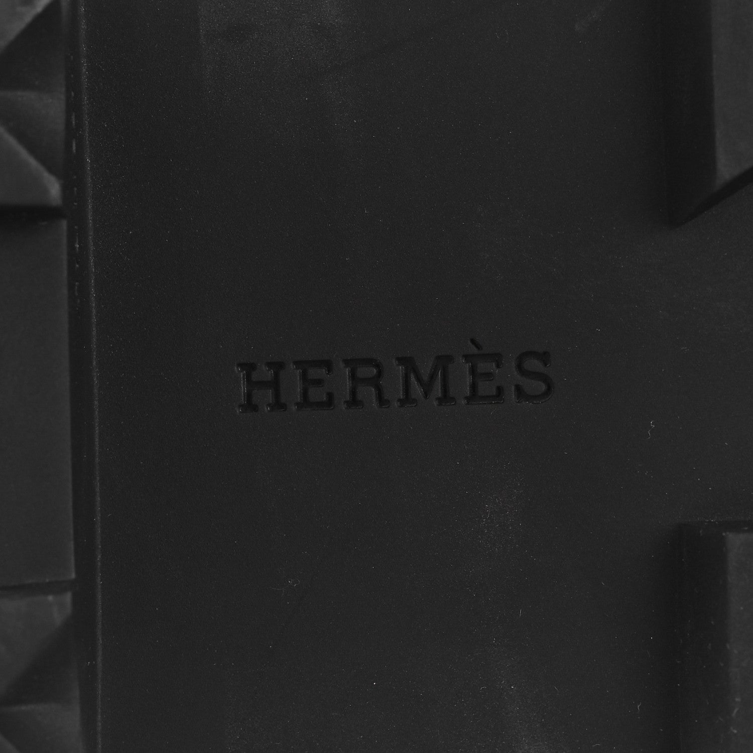 Hermes Glazed Calfskin Womens Hariston Derby Loafers 40 Black 7 of 9