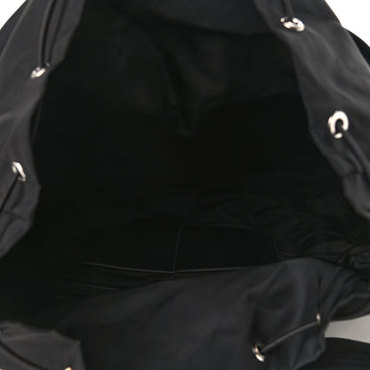 Prada Nylon Tessuto Impuntu Quilted Messenger Bag Black 5 of 8