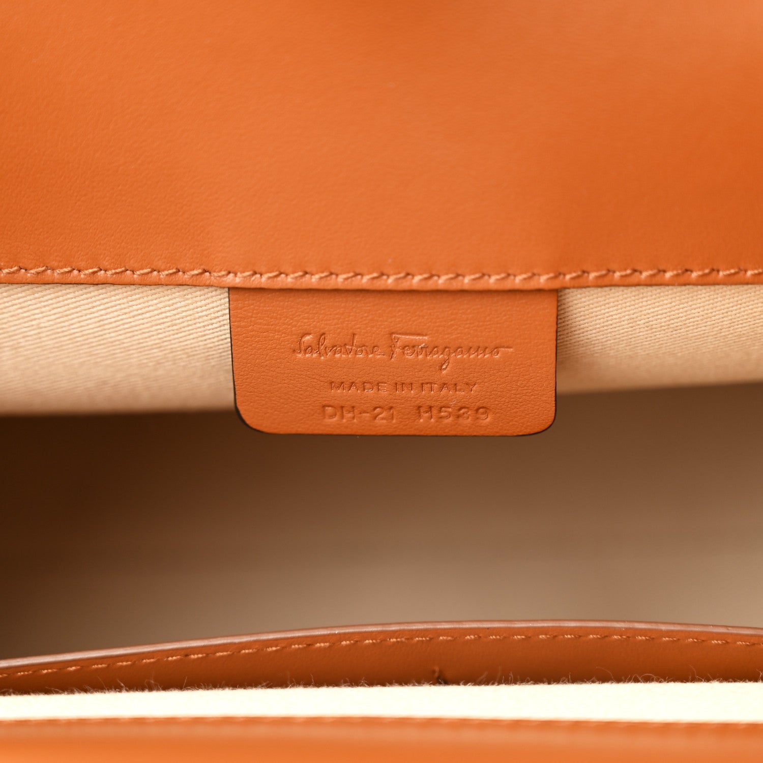 Salvatore Ferragamo Wicker Calfskin Medium The Studio Bag Naturale Brown 7 of 10