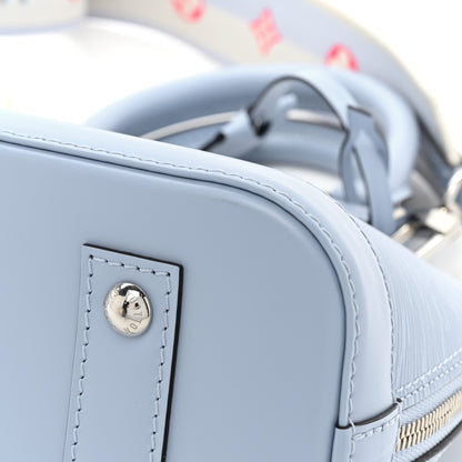 Louis Vuitton Epi Jacquard Alma BB Cloud Blue 10 of 10