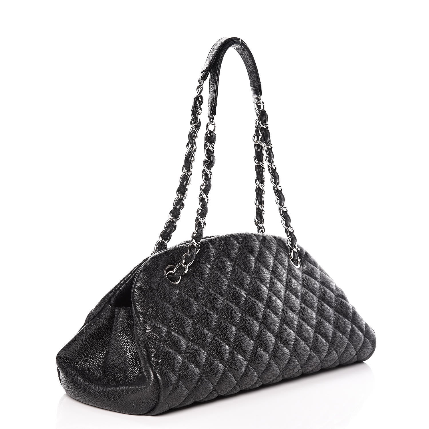Chanel Caviar Quilted Medium Just Mademoiselle Black 3 of 14