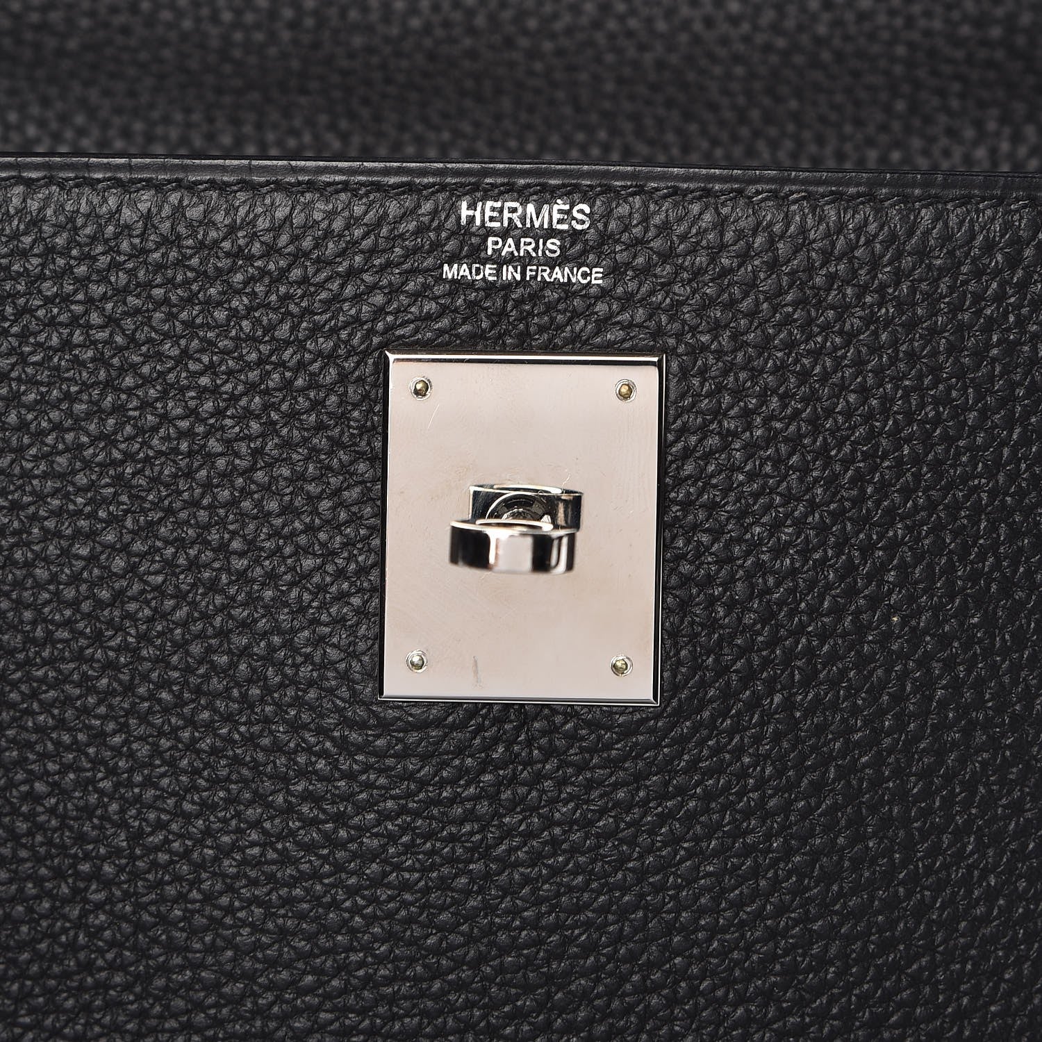 Hermes Togo Kelly Retourne 28 Black 7 of 7