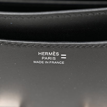 Hermes Veau Monsieur Lizard Constance 18 Black Ombre 6 of 10