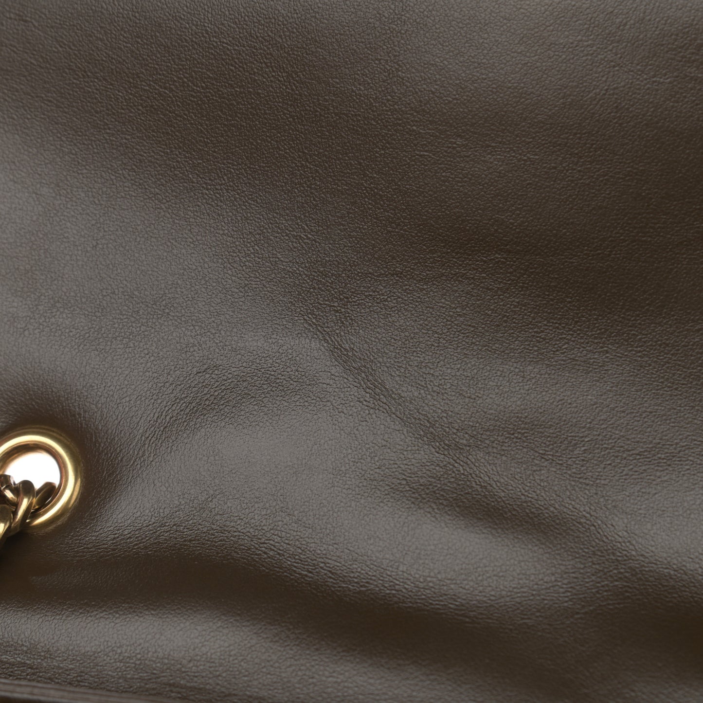 Calfskin Y Quilted Monogram Small Loulou Chain Satchel Taupe
