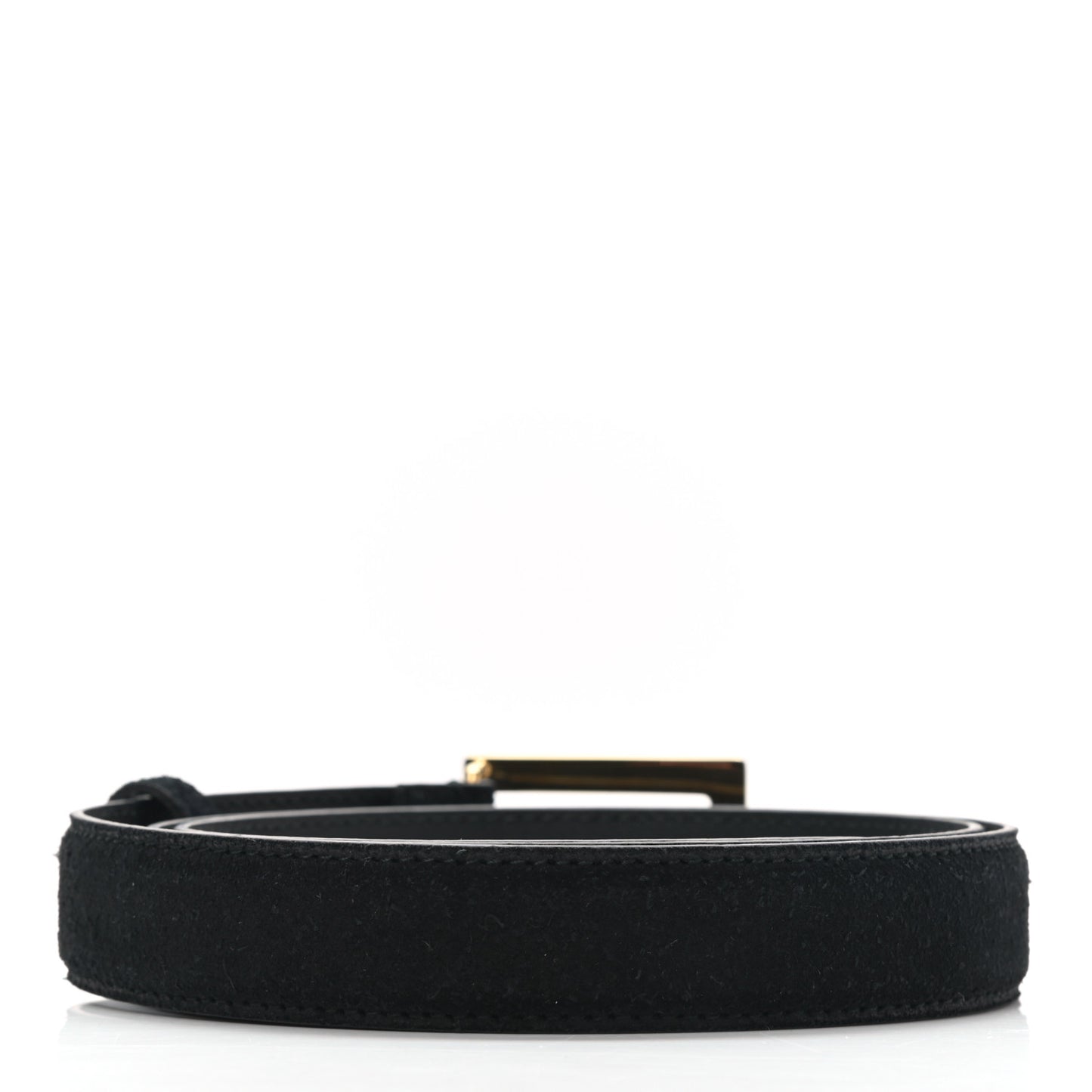 Suede Icaro G Cube 25mm Belt 90 36 Black