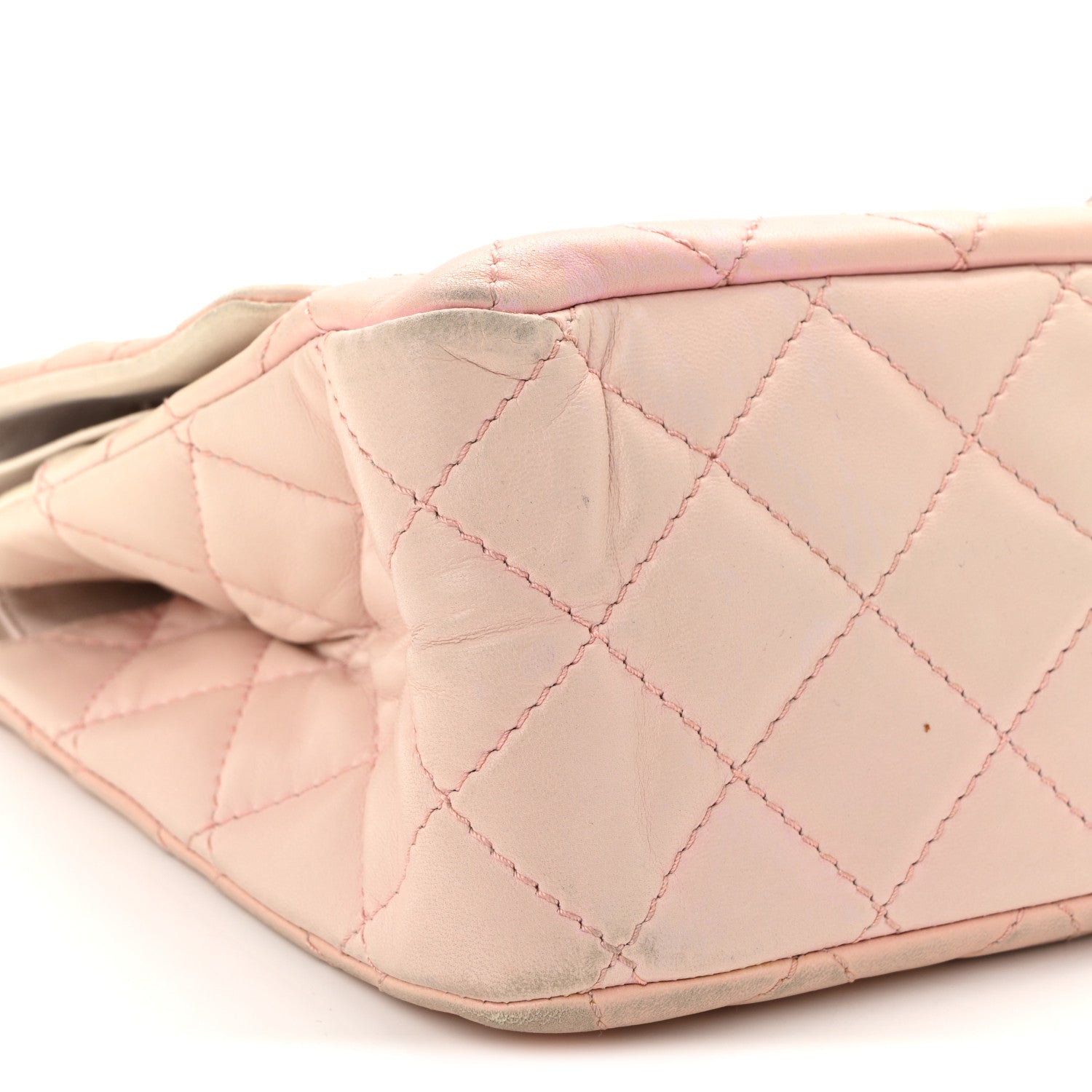 Chanel Lambskin Degrade Quilted 2.55 Reissue 227 Flap Light Pink 9 of 14