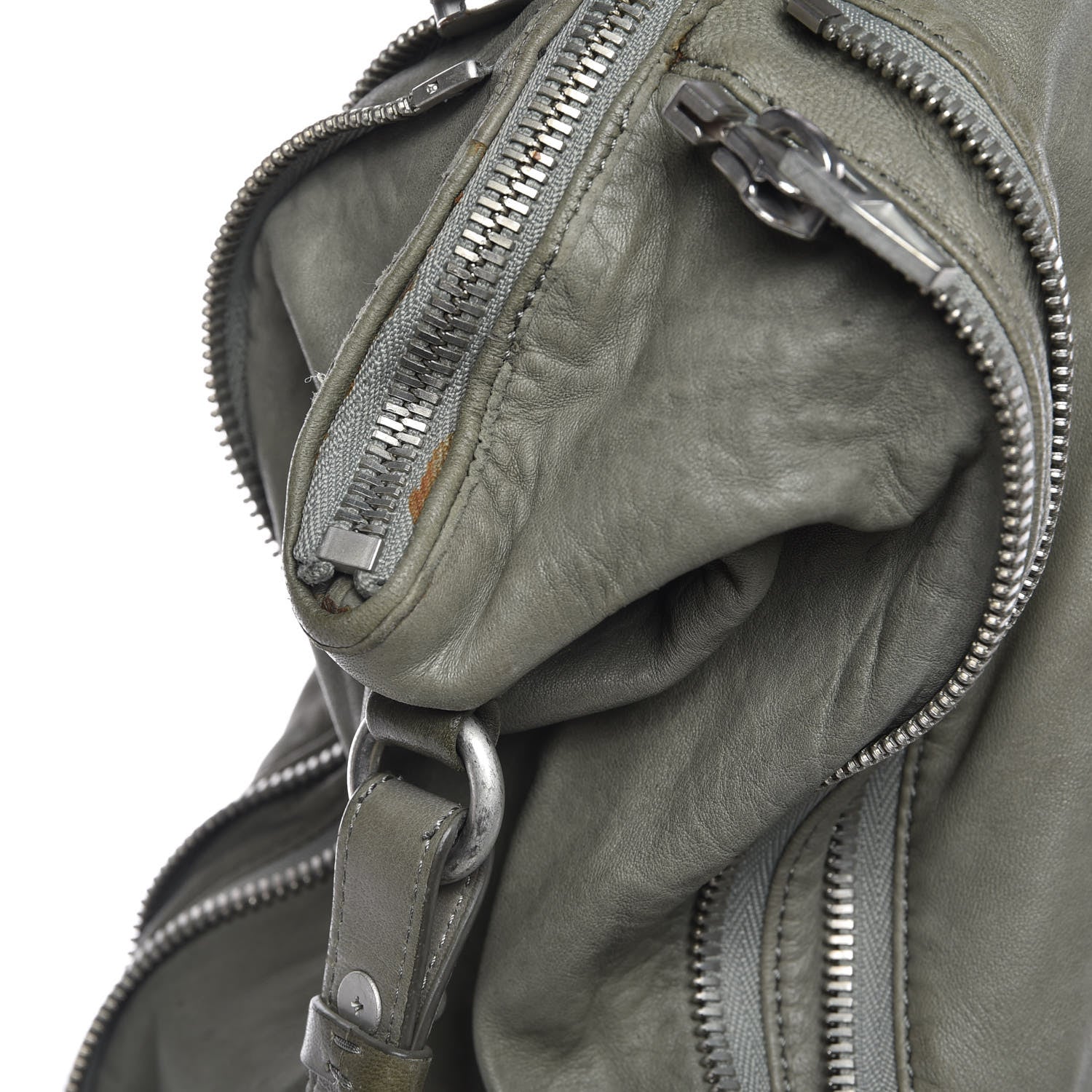 Alexander Wang Lambskin Trudy Tote Green 14 of 15