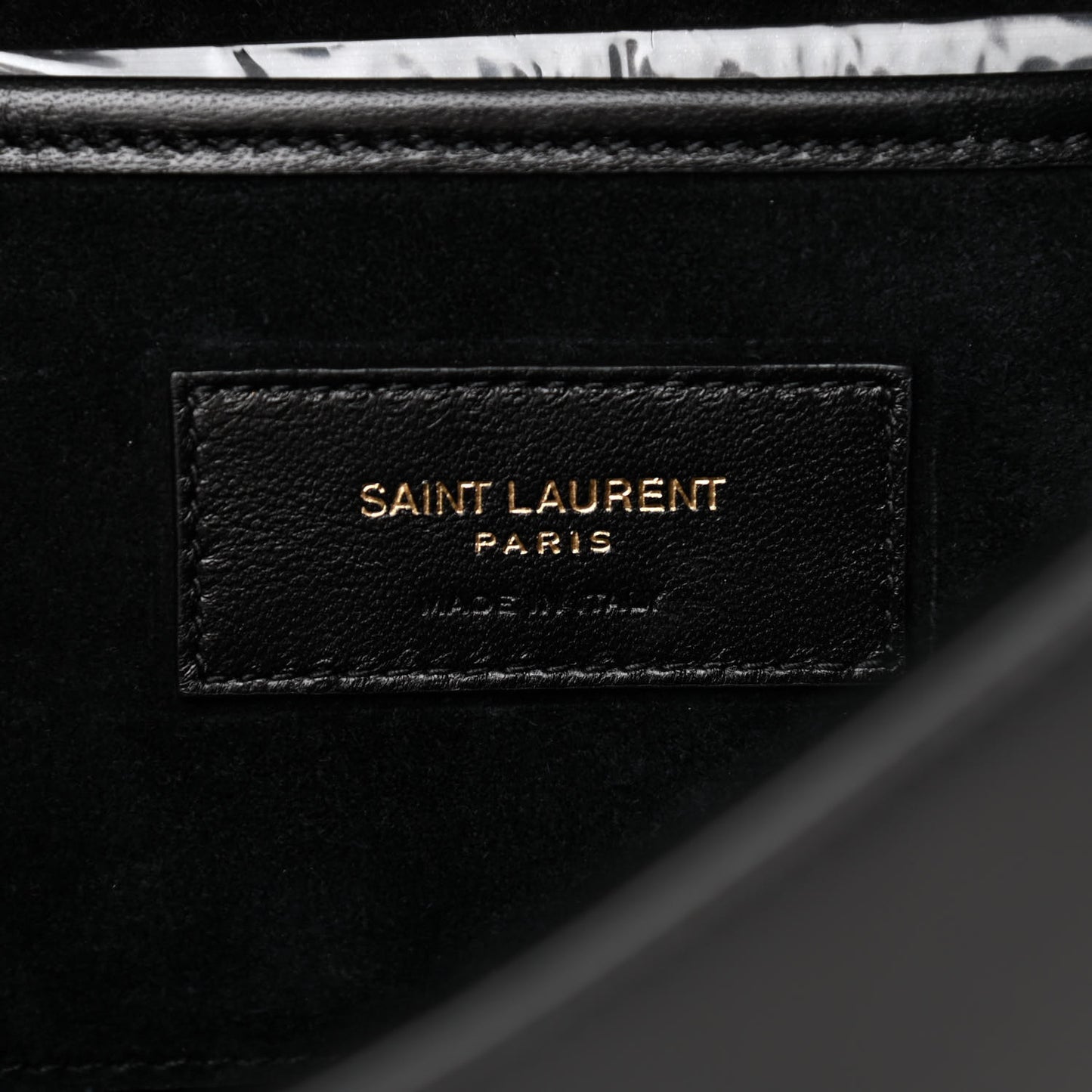 Smooth Calfskin Medium Charlie Shoulder Bag Black