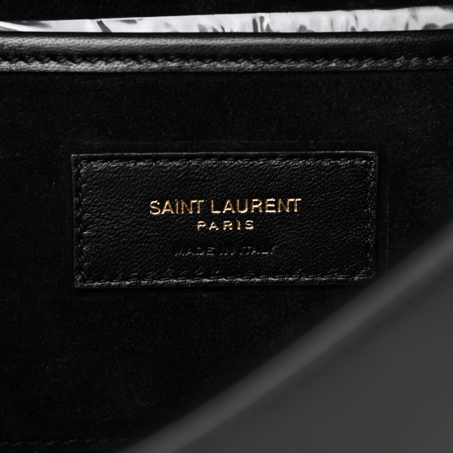 Saint Laurent Smooth Calfskin Medium Charlie Shoulder Bag Black 5 of 10